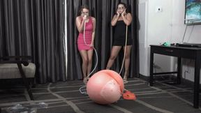 Blake and Rosie Blow Up Their First Chinese Hot Water Bottles (MP4 - 720p)