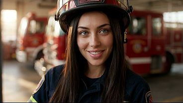 CAMILA, LA MUJER BOMBERO, SEDUCE Y SE FOLLA A SU CAPITAN SIN PIEDAD EN EL CUARTEL, PORNO EN ESPA&Ntilde_OL- AI PORN-AUDIO EN ESPA&Ntilde_OL