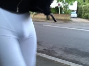 on my way to the GYM in a Compression SHORTS
