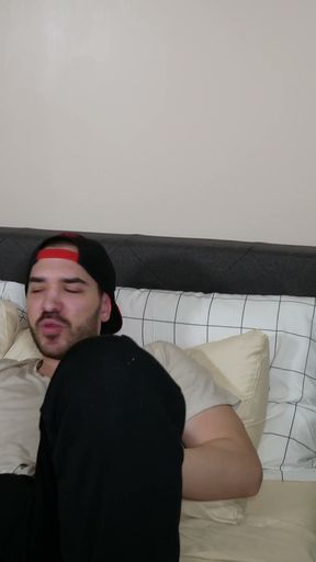 Stepsister catches her bro beating his meat   Clip 1