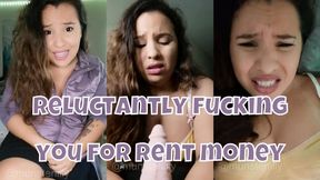 Reluctantly Fucking You For Rent Money | Lingerie Fetish