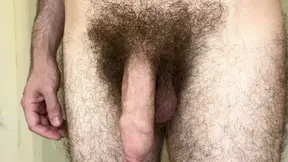 Closeup showing off my extremely hairy pubes