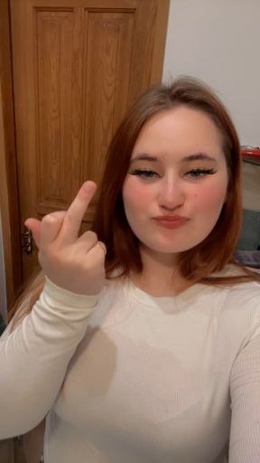 Middle finger for you loser 🖕🏻