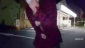 Japanese Teen Outdoor Fun – Flashes Moans on Live Cam Show