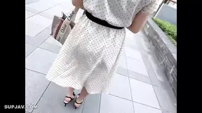 Asian angel slut shows off her big oppai and wet pussy