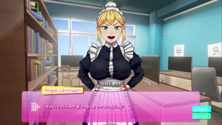 HEROES UNIVERSITY H - Wild reverse cowgirl on the study room (8)