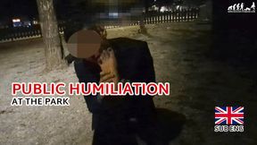 Public humiliation in the park HD [SUB ENG]