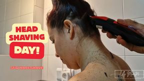 Head Shaving Day 4K