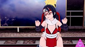 KOIKATSU,  SARADA hentai videos have sex blowjob handjob horny and cumshot gameplay porn uncensored... Thereal3dstories..1/5