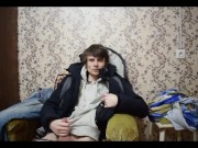 winter armchair handjob
