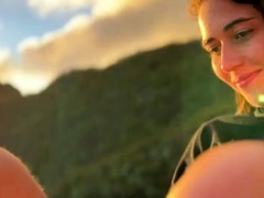 Sandra Lyd Beautiful Footjob At Sunset Footjob