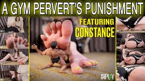 A Gym Pervert's Punishment Featuring Constance