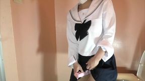 【覗き見】バ◯ケ部キャプテンと女子マネの淫らな行為。