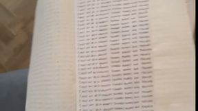 Michelle gets a caning having cheated on her lines