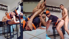 operario fardado saiu do trampo pra dar o cu pro engenheiro