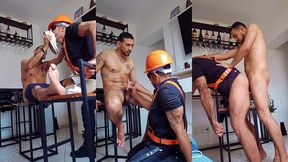 operario fardado saiu do trampo pra dar o cu pro engenheiro