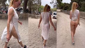 5eme journee a ibiza nue sous ma robe transparente