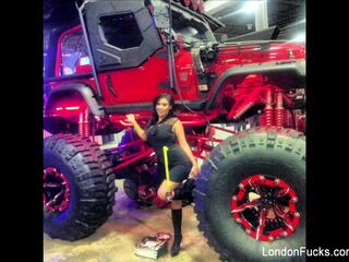 Greater amount behind the scenes enjoyment with glamorous London Keyes