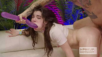 Tiny Hooker Megan Marx Meets Up With Bryan Gozzling For Extreme Sex!