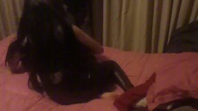 video casero con mi hermanastra gamer en su cuarto!! culeando con mi hermanastra culona mexicana en pantalones de cuero!, la agarro despues de sus clases! sexo amateur real! (xvideos red)