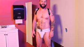 ”Rencher Spence & Musclebear Montreal fucking roughly in the bathroom”