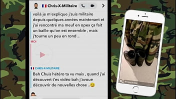 Un militaire fran&ccedil_ais h&eacute_t&eacute_ro curieux en manque de queues !