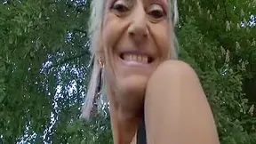 Mature French Whore Eats Cum After Hard Anal Fucking