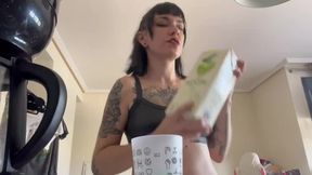 Zumo de manzana calentito para desayunar