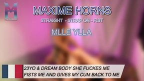 ? Elle me domine, elle m&rsquo_ouvre, elle me fait giclerGode, fist, suce... et un baiser charg&eacute_ de foutre pour finirml ...