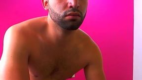 HARD COCK BEING STROKING