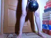 Hot Gay Is Dancing With Kettlebell
