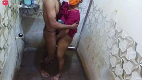 Indian Wife Funking in Bathroom in Hot Recording Video
