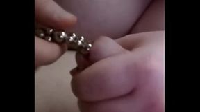 El. Toothbrush in cock then silicone nail with cumshot Steel and finger in peehole 2 cumshots with ruined orgasm
