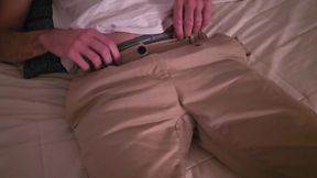 18yo Italian Hairy Twink Explodes Thick Cum Ropes All Over His Shirt & Pubes