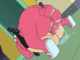 Zoidberg & Amy Classic Toon Clip