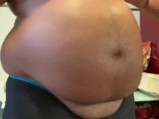Stuffing my fat face... some months ago