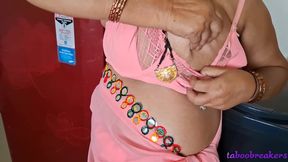 Gulabi Saree and Full of Squirt