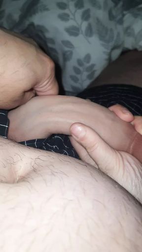 Step mom handjob the most beautiful cock in England