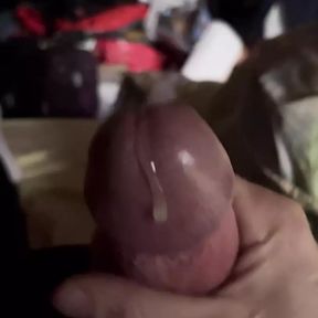 Sunday handjob with close-up cumshot