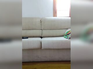 My stepmother trimming her hair and showing off to the street, filmed and sent me and asked if it was wonderful.