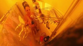 Stepson Catches Me in the Shower