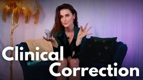 Clinical Correction - Sophia Truee is a ruthless counsellor who humiliates your tiny penis and locks you in chastity for failing to be able to pleasure your wife
