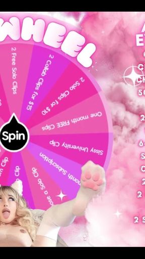 It's Time for Spin the Wheel!