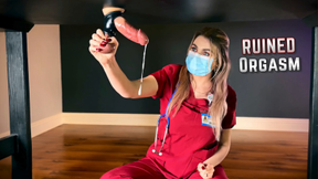 Ruined At Nurse Kitty's Cum Clinic Milking Table