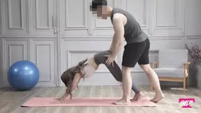Yoga with cute Asian babe - Perv Milfs n Teens
