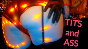 Red Short Shorts TITS and ASS WORSHIP