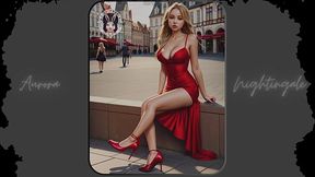 Elegance in Every Glance: Aurora Nightingale'_s Journey of Beauty and Grace Part 4 | #AI | Waifu Models #006