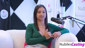 Nubiles FIRST Podcast - Big Tit Hailey Rose Casts Scarlett Rosewood