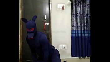 Zentai dog penis Femdom puppy