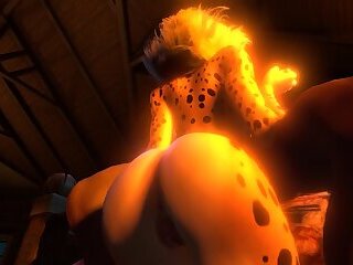 Titjob with Cheetara in POV Thundercats Parody